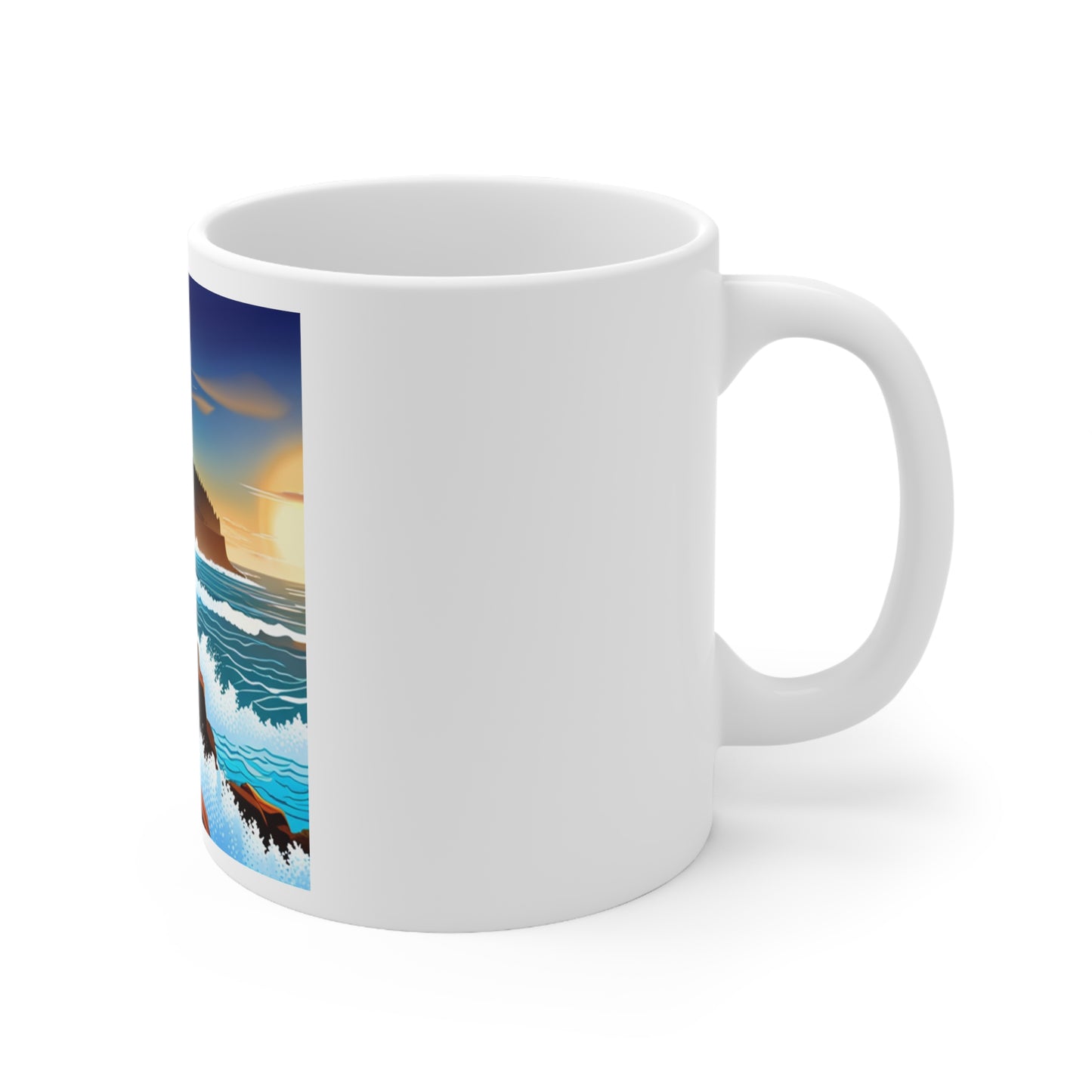 Tidal Influences Ceramic Mug 11oz
