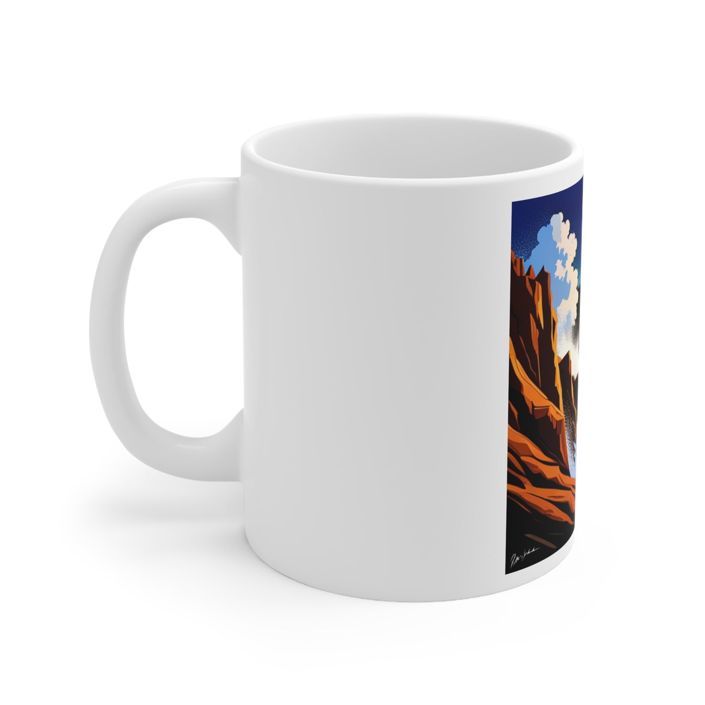 Tidal Influences Ceramic Mug 11oz