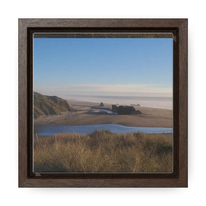 Devil's Kitchen, Bandon Oregon Gallery Canvas Wraps, Square Frame