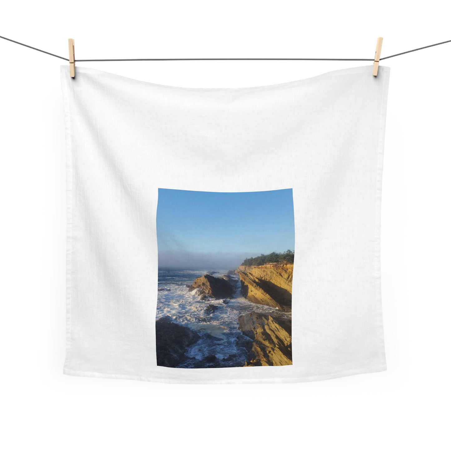 Shore Acres Tea Towel