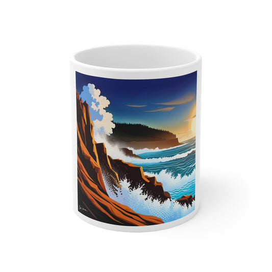 Tidal Influences Ceramic Mug 11oz