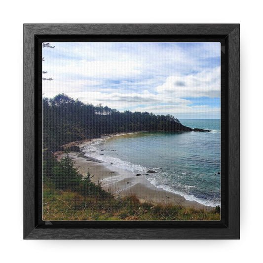 Cape Arago State Park, Coos Bay, Oregon Gallery Canvas Wraps, Square Frame